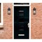 Westinghouse Fixture Wall Outdoor 60W Dusk to Dawn Jupiter Point Txt, Black Clear Sd Glass 6122300 - alternate 4